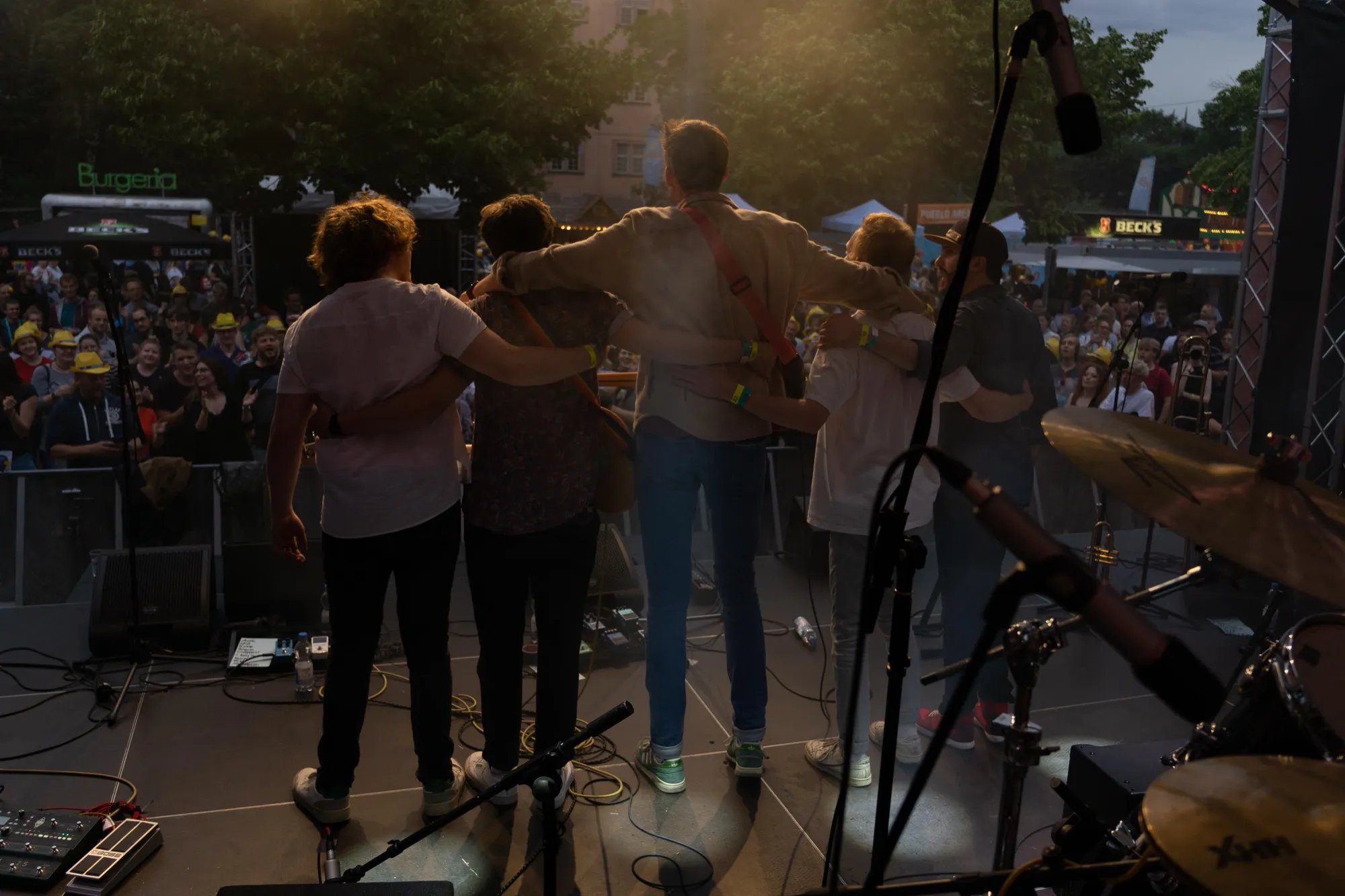 baba shrimp gang livekonzert